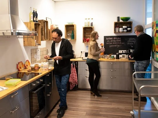 Ontmoet andere ondernemers in de koffie corner